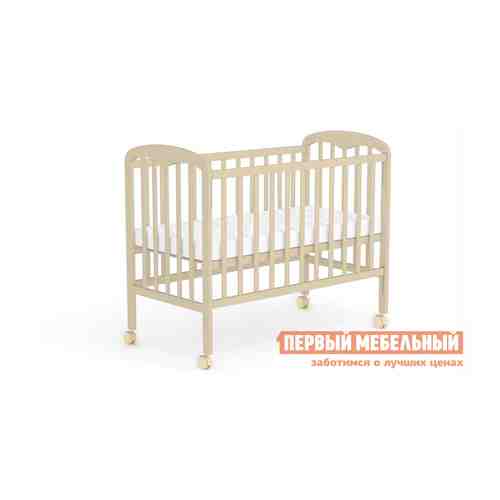 Кроватка для новорожденных Фея 323 Бежевый арт. 84639